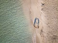 Taranto coastline from a drone