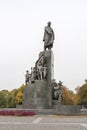 Taras Shevchenko monument in Kharkov Royalty Free Stock Photo