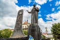 Taras Shevchenko Monument in Lviv, Ukraine