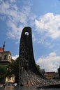 Taras Shevchenko Monument - Lvov, Ukraine Royalty Free Stock Photo
