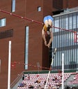 TARAS SHEVTSOV on the pole vault event on IAAF World U20 Championship Tampere, Finland 11 July, 2018.