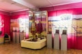 TARAZ, KAZAKHSTAN - MAY 30, 2018: Museum at the Ancient Settlement of Taraz, Kazakhst