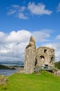 Tarbert castle Royalty Free Stock Photo