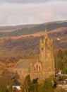 Tarbert church Royalty Free Stock Photo