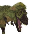 Tarbosaurus Feathered Head