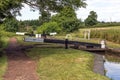 Tardebigge Bottom Lock, Worcestershire, England. Royalty Free Stock Photo