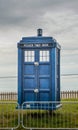 Doctor Who Tardis which is part of Blackpool illuminations