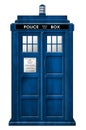 Tardis illustration isolated Royalty Free Stock Photo