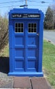 Tardis, Police Call Box, as a Little Library