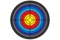 Target for archery, vector, gradient