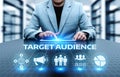 Target Audience Marketing Internet Business Technology Concept Royalty Free Stock Photo