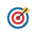 Target, challenge, objective icon Royalty Free Stock Photo