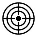 Target Crosshairs Aim Royalty Free Stock Photo
