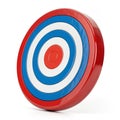 Target 3D Icon isolated on transparent background