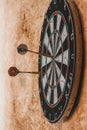 target for darts, game of accuracy Royalty Free Stock Photo