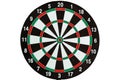 Target darts white backgound