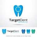 Target Dental Logo Template Design Vector