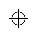 Target, guide icon. Can be used for web, logo, mobile app, UI, UX