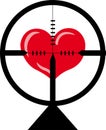 The target is heart
