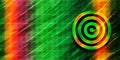 Target icon abstract premium green banner background colorful pattern bright texture