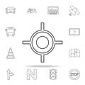 target icon. navigation icons universal set for web and mobile Royalty Free Stock Photo