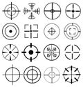 Target icons set