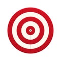 Target learning target red and white target premium target print target