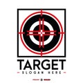 Target logo vector design concept Royalty Free Stock Photo