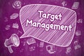 Target Management - Business Concept.