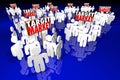 Target Market People Customers Clients Prospects Royalty Free Stock Photo