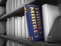 Target Market - Title of Book. Royalty Free Stock Photo