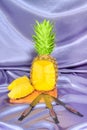 Target pineapple Royalty Free Stock Photo