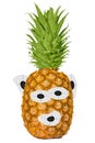 Target pineapple Royalty Free Stock Photo