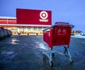 Target store in Sunridge Mall, Calgary Alberta. Royalty Free Stock Photo