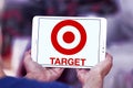 Target stores logo Royalty Free Stock Photo
