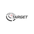 Target Vector icon illustration Royalty Free Stock Photo
