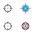 Target Vector icon illustration