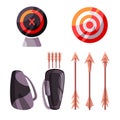 target and wood arrows bag hunting shoot weapon traditional kill warrior dangerous