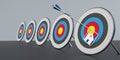 Targets Arrow House Bullseye
