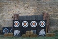 Targets in the medieval competition of archers