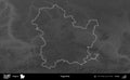 Targovishte outlined, Bulgaria. Grayscale Royalty Free Stock Photo