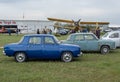 Vintage car Dacia 1300, at the exhibition at the Targu-Jiu air show, Romania