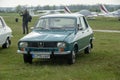 Vintage car Dacia 1300, at the exhibition at the Targu-Jiu air show, Romania