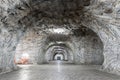 Targu Ocna Salt Mine near Targu Ocna city. The most important tourist attraction in the area Royalty Free Stock Photo