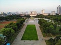 TARIAL VIEW OF TAMAN BANTENG IN CENTRAL JAKARTA, INDONESA