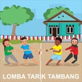 Tarik Tambang is an indonesia tariditional game and one type of competition that is competed in the Indonesian Independence