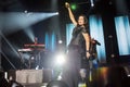 Tarja on concert Royalty Free Stock Photo