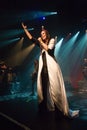 Tarja Turunen ex nightwish singer Royalty Free Stock Photo