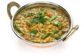 Tarka dal , red lentils curry , indian dish Royalty Free Stock Photo