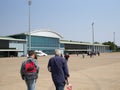 Tarmac of Harry Mwaanga Nkumbula International Airport Royalty Free Stock Photo